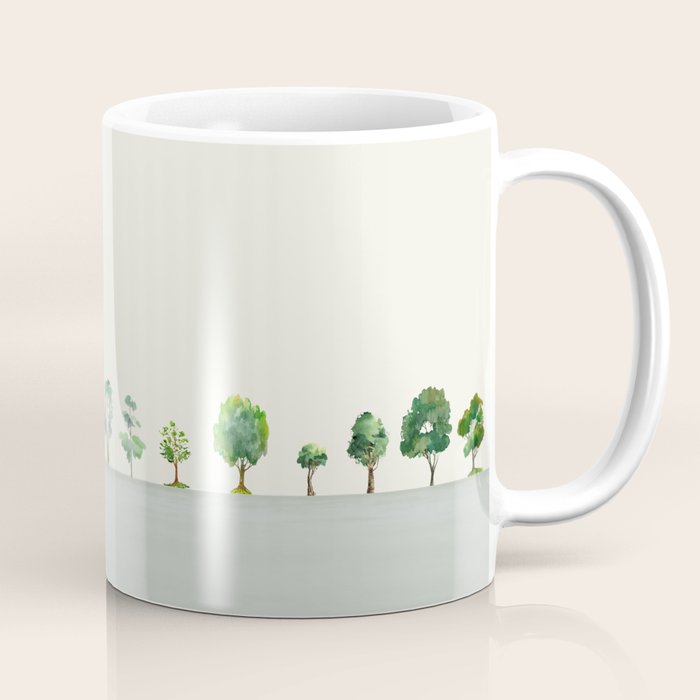 A Row Of Trees Coffee Mug Gallery Image 1