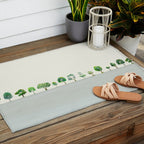 A Row Of Trees Outdoor Rug Gallery Image 2