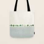 A Row Of Trees Tote Bag Gallery Image 1