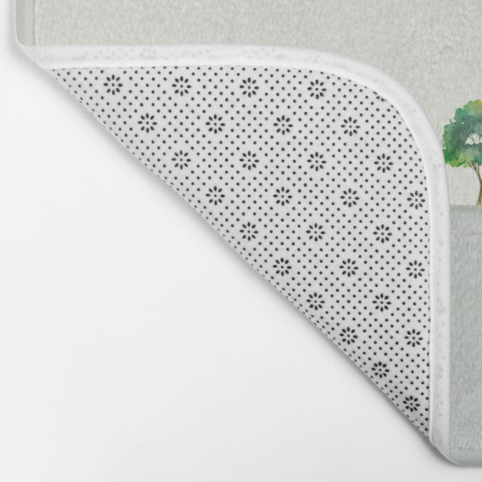 A Row Of Trees Bath Mat Gallery Image 2