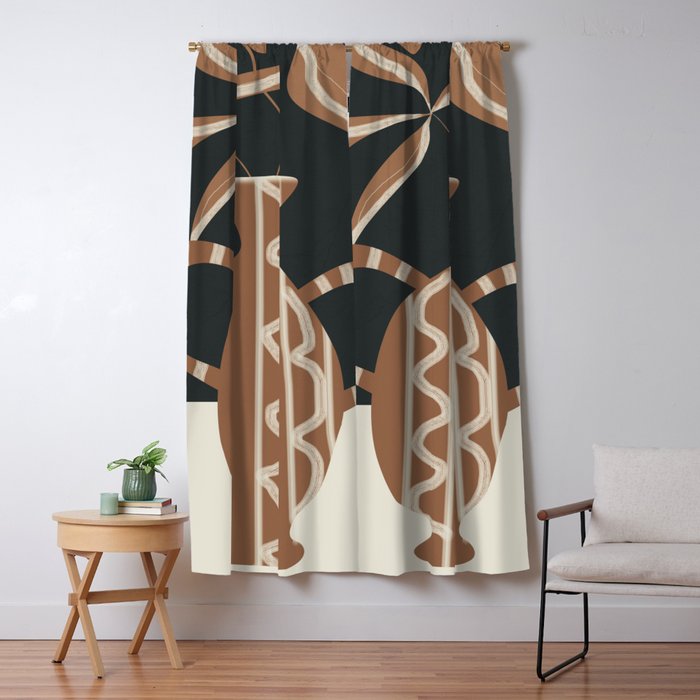 Minimalist Flora 1 Window Curtain Gallery Image 5