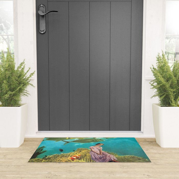 'It's Lonely Down Here' // Under the Sea Welcome Mat Gallery Image 3