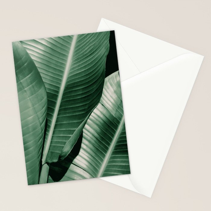 Banana leaf allure Stationery Card Gallery Image 2