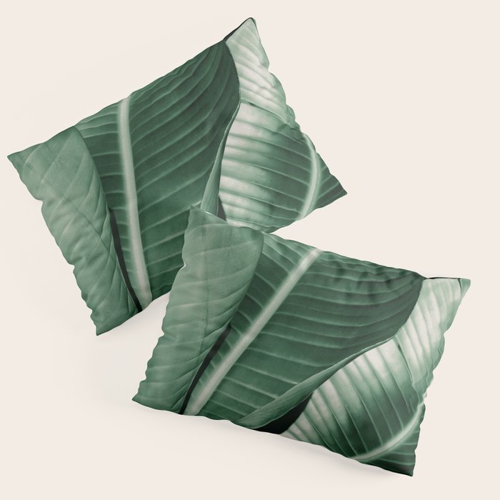 Banana leaf allure Pillow Sham Gallery Image 3