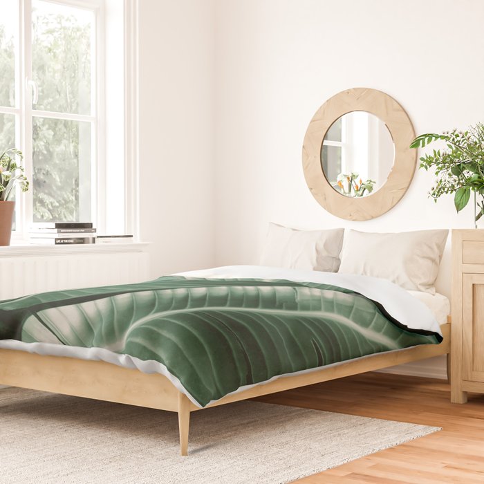 Banana leaf allure Duvet Cover Gallery Image 2