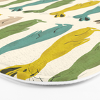 Rows Of Rabbits Bath Mat Gallery Image 3