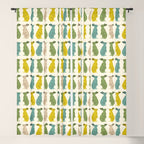 Rows Of Rabbits Window Curtain Gallery Image 5