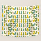 Rows Of Rabbits Wall Tapestry Gallery Image 4