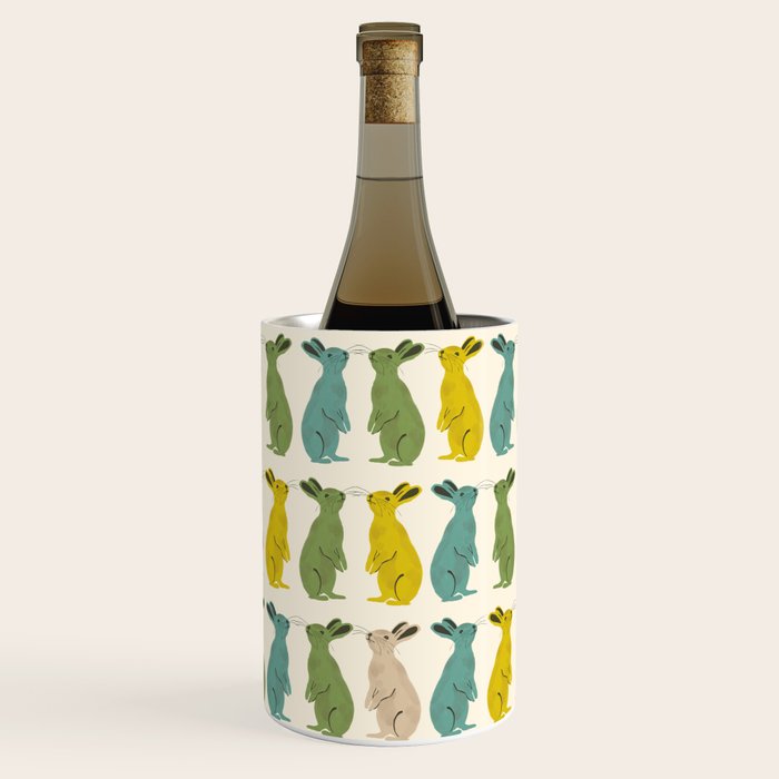 Rows Of Rabbits Wine Chiller Gallery Image 3