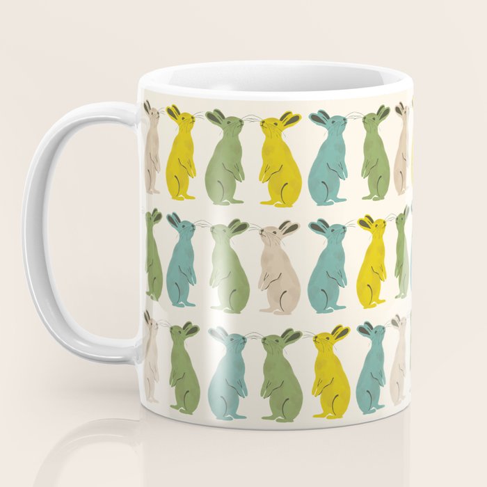 Rows Of Rabbits Coffee Mug Gallery Image 3