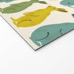 Rows Of Rabbits Welcome Mat Gallery Image 2
