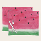 Watermelon Abstract Placemat Gallery Image 1