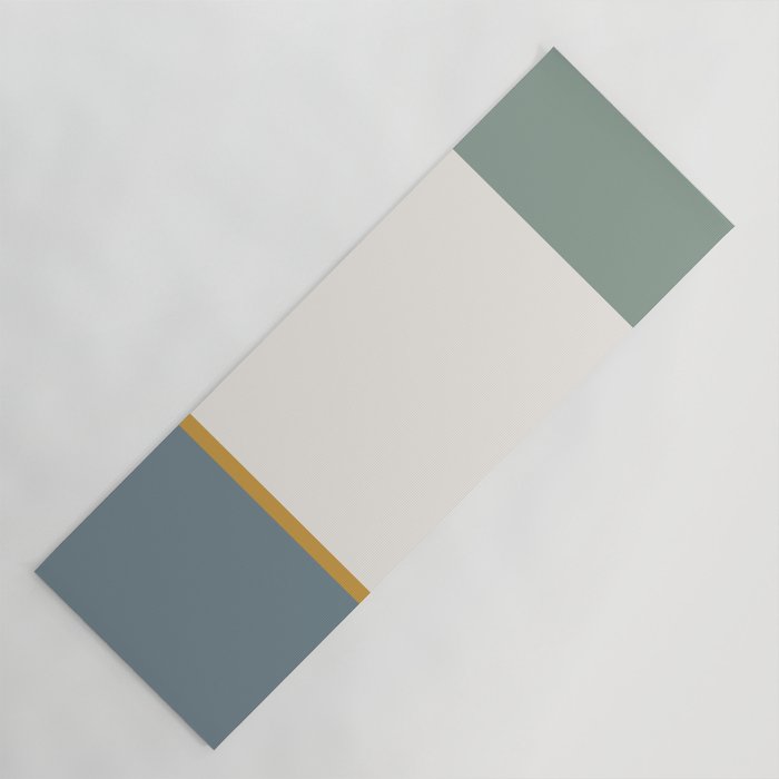 Contemporary Color Block XXXII Yoga Mat Gallery Image 1