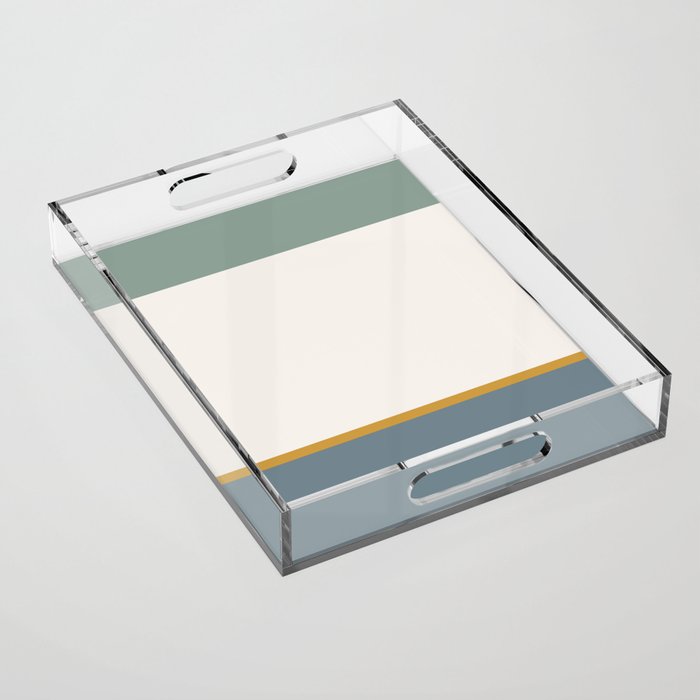 Contemporary Color Block XXXII Acrylic Tray Gallery Image 1
