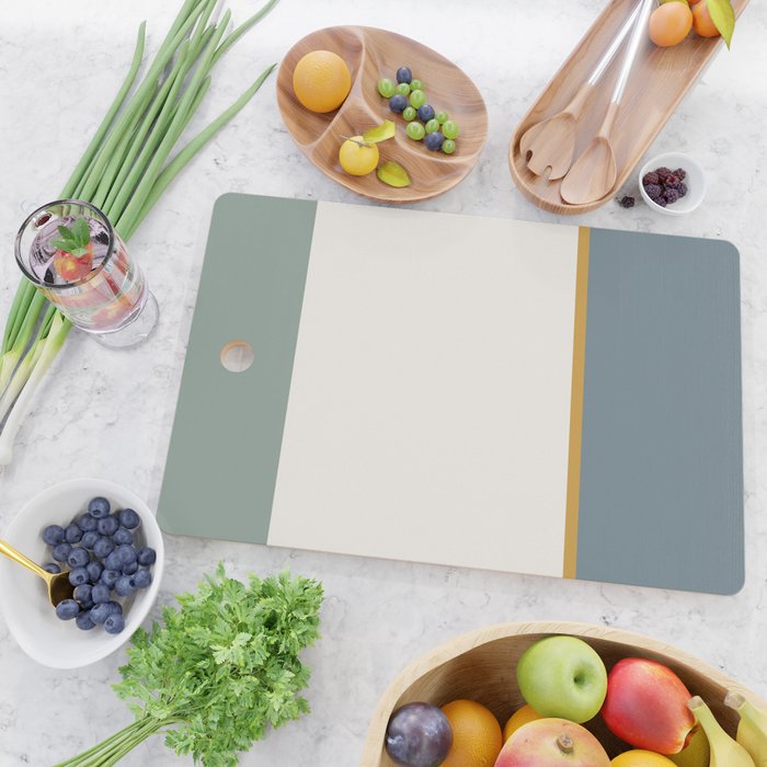 Contemporary Color Block XXXII Cutting Board Gallery Image 2