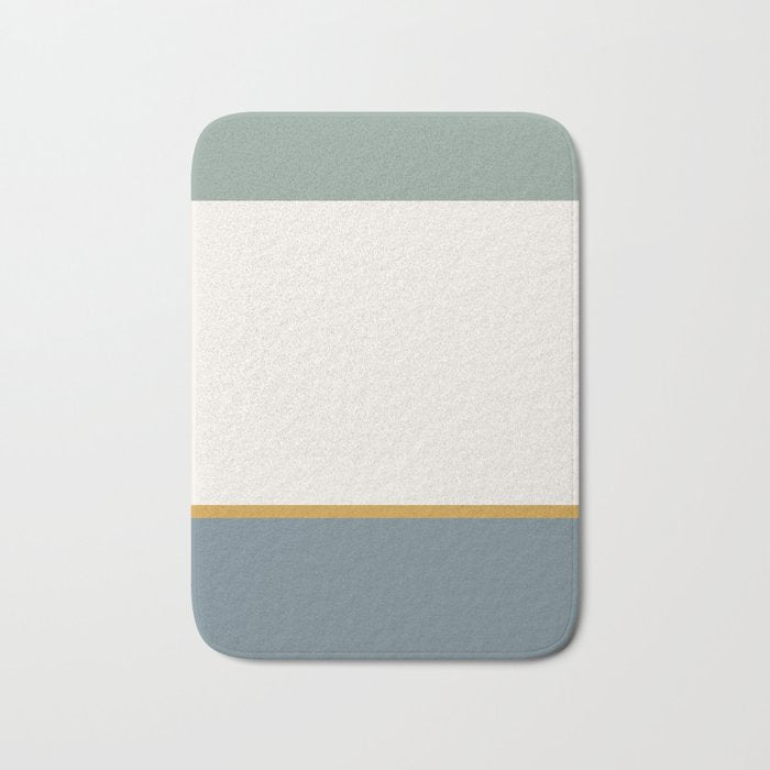 Contemporary Color Block XXXII Bath Mat Gallery Image 1