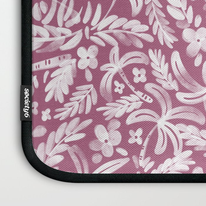 Pink Tropical Bliss Laptop Sleeve Gallery Image 3