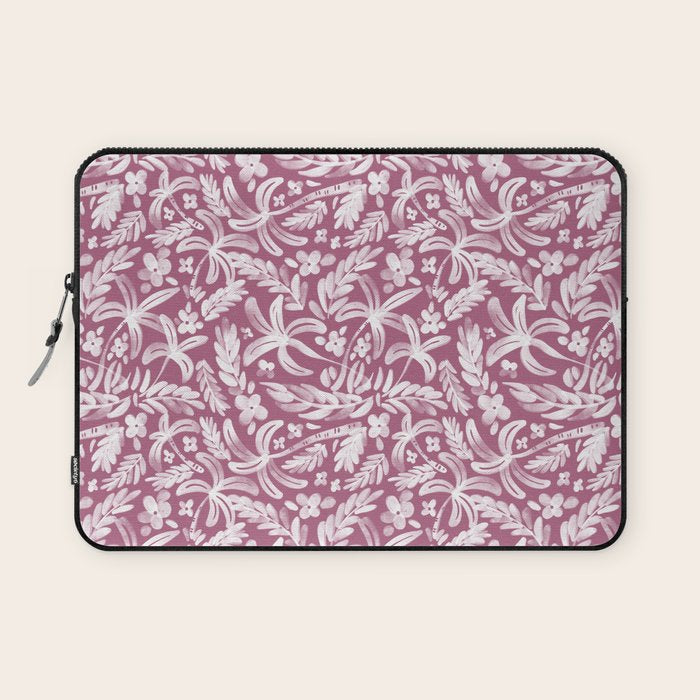 Pink Tropical Bliss Laptop Sleeve Gallery Image 1