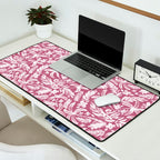 Pink Tropical Bliss Desk Mat Gallery Image 2