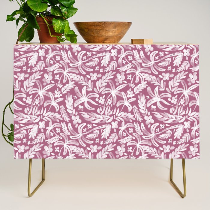 Pink Tropical Bliss Credenza Gallery Image 1