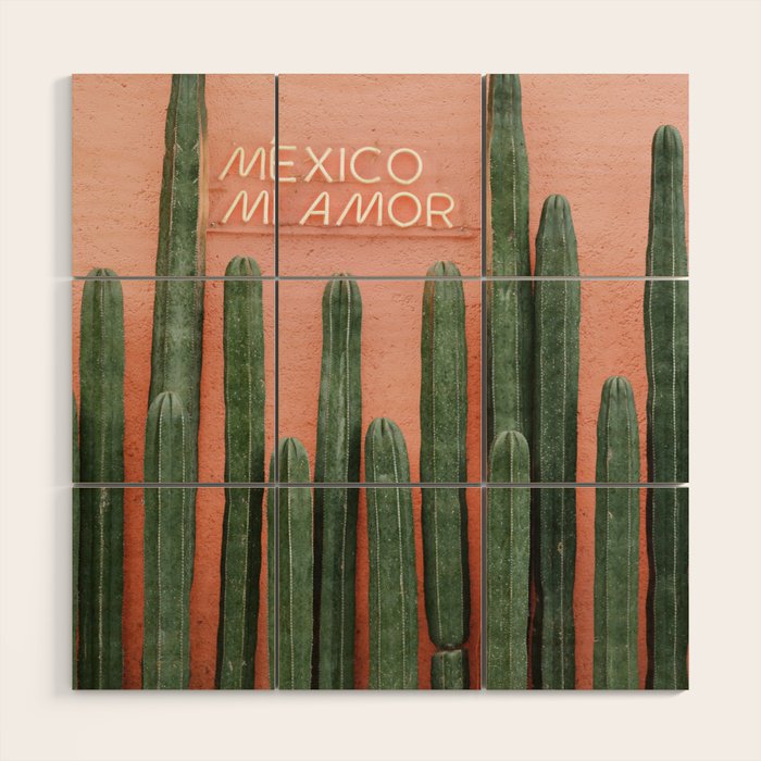 Mexico Mi Amor Wood Wall Art Gallery Image 1