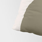 Arch (Olive & Cream) Pillow Sham Gallery Image 4