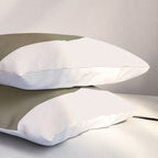 Arch (Olive & Cream) Pillow Sham Gallery Image 3