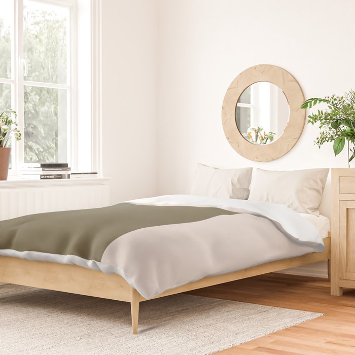 Arch (Olive & Cream) Duvet Cover Gallery Image 2