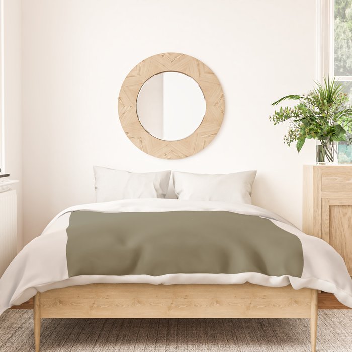Arch (Olive & Cream) Duvet Cover Gallery Image 3