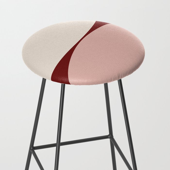 Almond Abstract XIX Stool Gallery Image 2