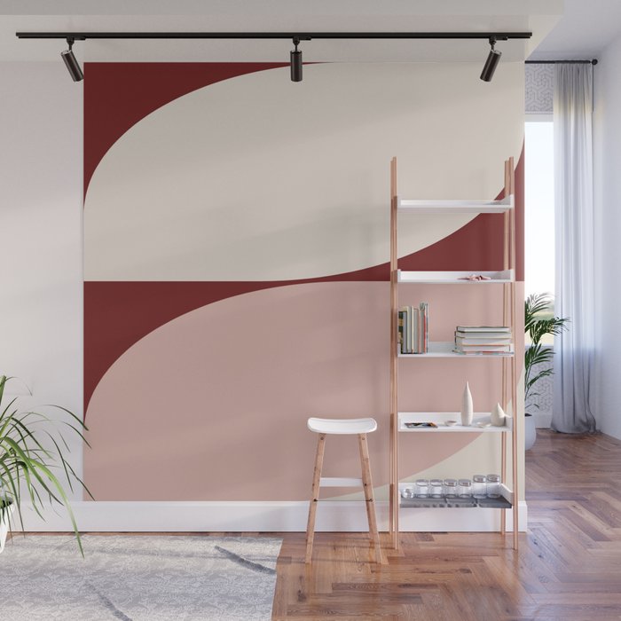 Almond Abstract XIX Wall Mural Gallery Image 1