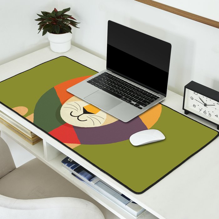Lion Desk Mat Gallery Image 2