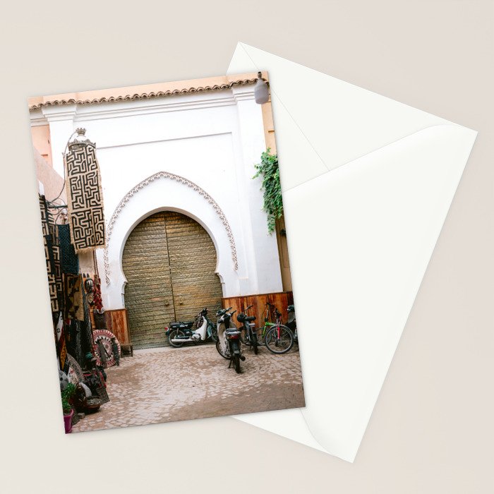 Medina of Marrakech | Morocco Travel Photography Stationery Card Gallery Image 2