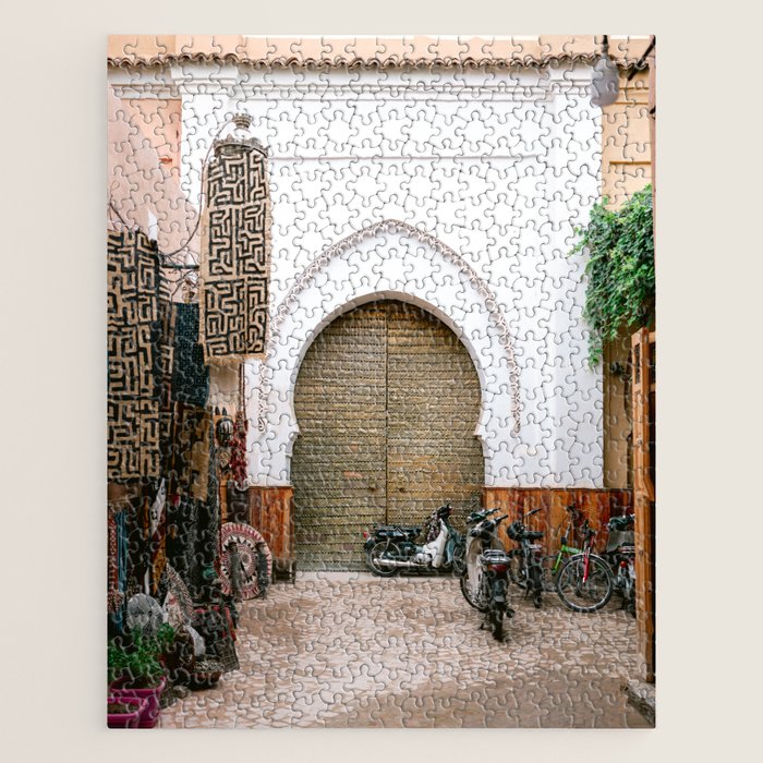Medina of Marrakech | Morocco Travel Photography Jigsaw Puzzle Gallery Image 1