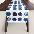 Blueberries | Watercolour Pattern Table Runner Gallery Image 1