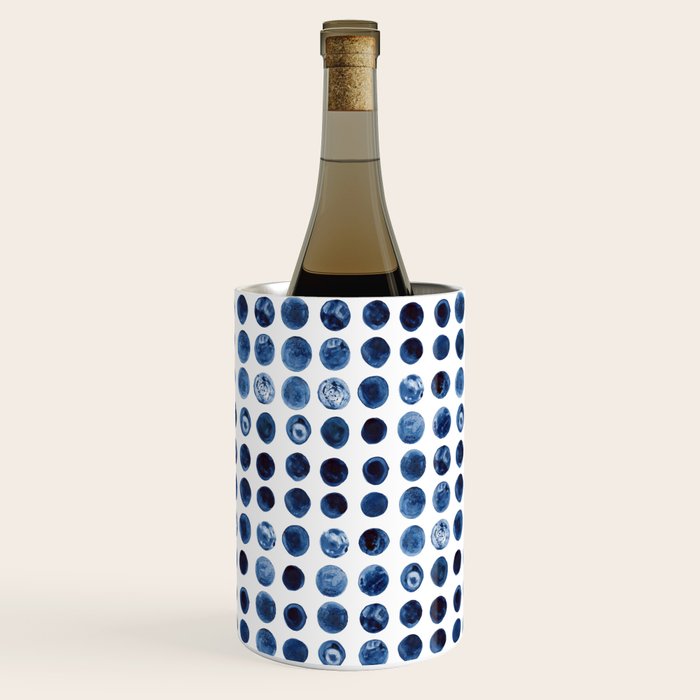 Blueberries | Watercolour Pattern Wine Chiller Gallery Image 3