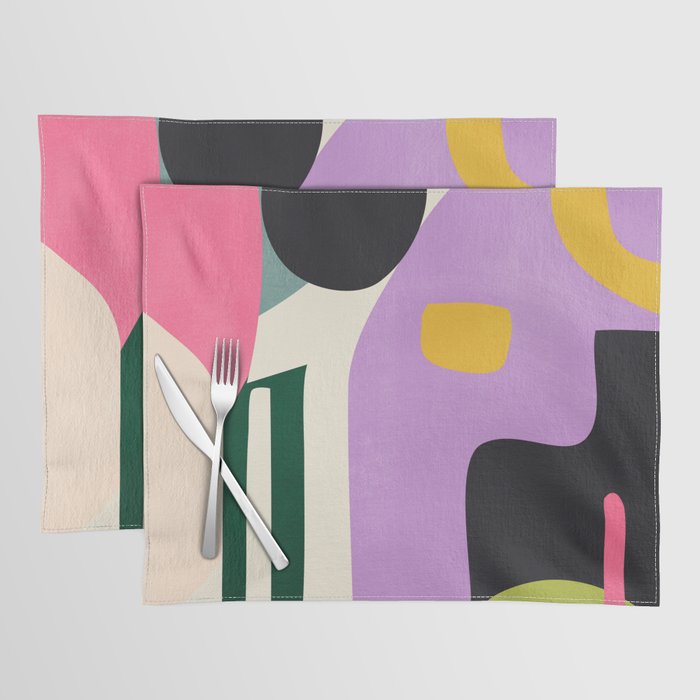 Modern Abstract Art 83 Placemat Gallery Image 1