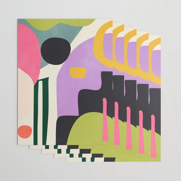 Modern Abstract Art 83 Wrapping Paper Gallery Image 3