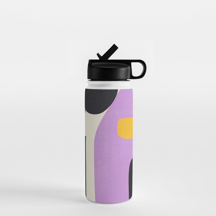 Modern Abstract Art 83 Water Bottle Gallery Image 1