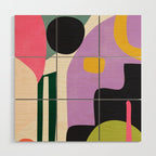 Modern Abstract Art 83 Wood Wall Art Gallery Image 1
