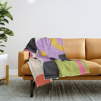 Modern Abstract Art 83 Throw Blanket Gallery Image 1