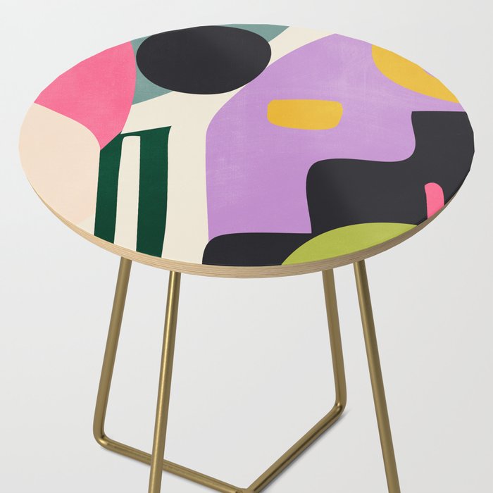 Modern Abstract Art 83 Side Table Gallery Image 2