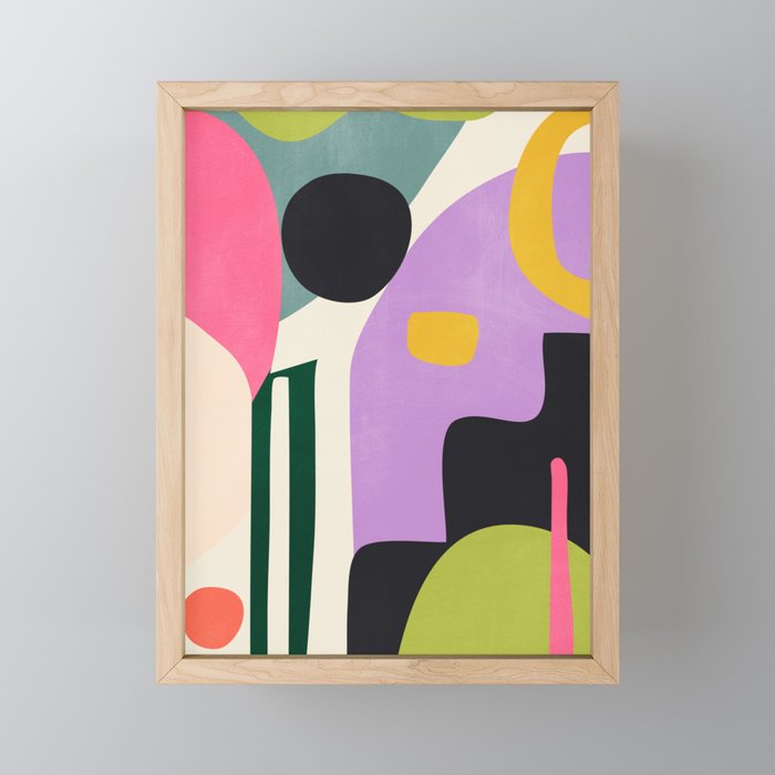 Modern Abstract Art 83 Mini Art Print Gallery Image 1
