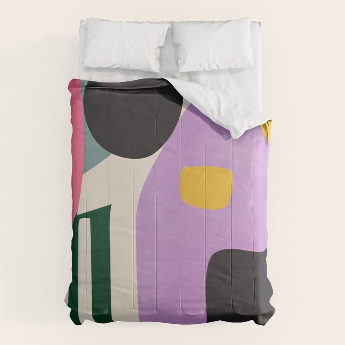 Modern Abstract Art 83 Comforter Gallery Image 6