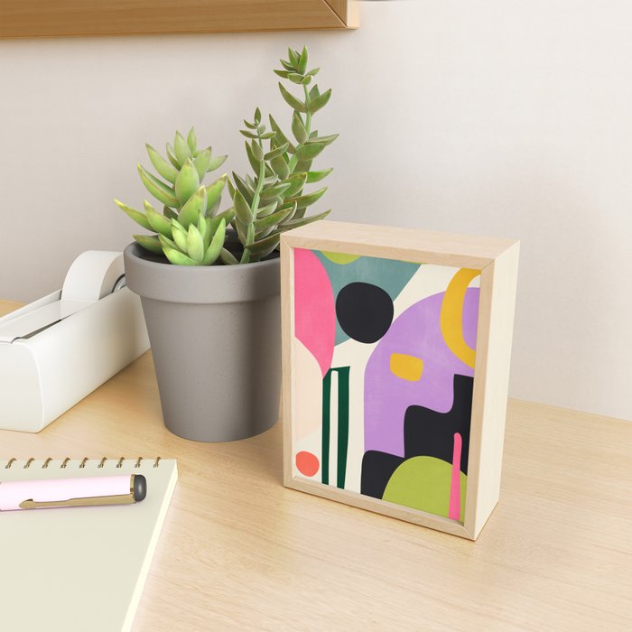 Modern Abstract Art 83 Mini Art Print Gallery Image 2