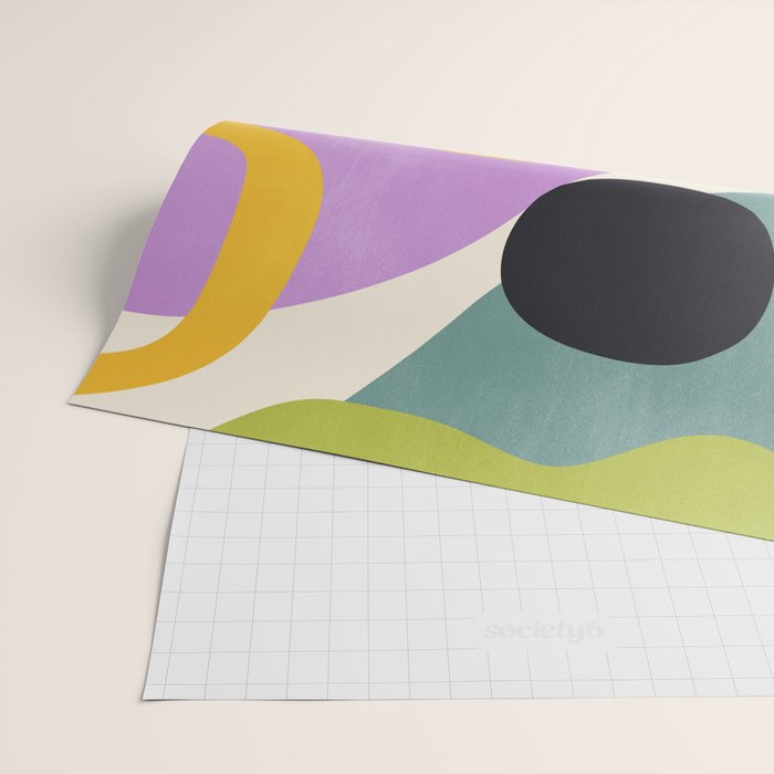 Modern Abstract Art 83 Wrapping Paper Gallery Image 2