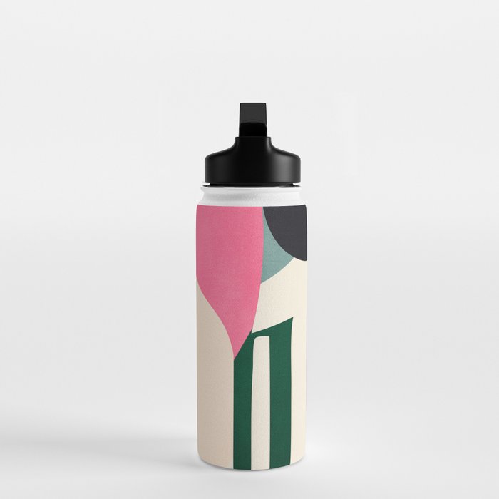 Modern Abstract Art 83 Water Bottle Gallery Image 3