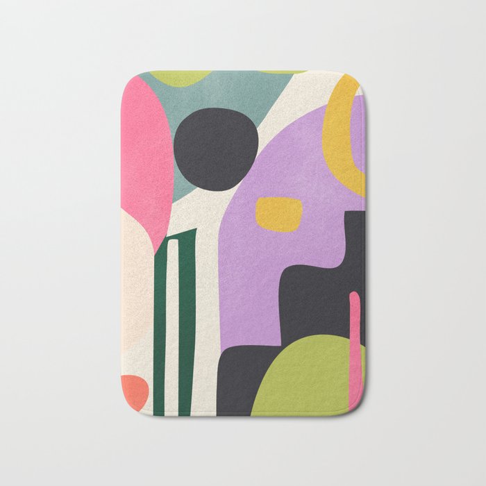 Modern Abstract Art 83 Bath Mat Gallery Image 1