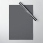 Charcoal Grey Wrapping Paper Gallery Image 1