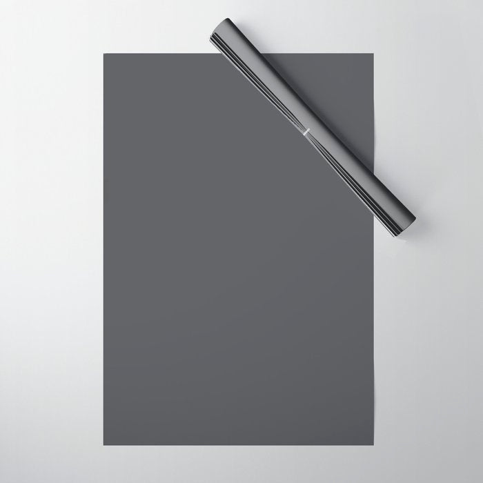 Charcoal Grey Wrapping Paper Gallery Image 1
